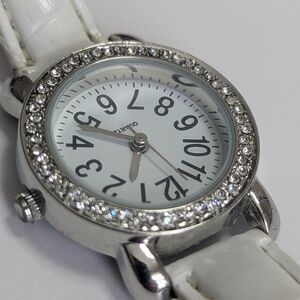 🔹(3for$20)🔹Women's Quartz Fashion Watch White Leather Band